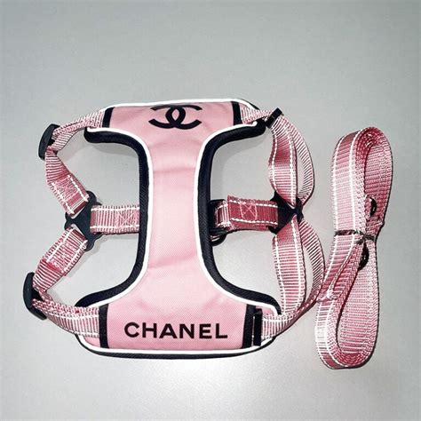 chanel collar|Chanel dog leash.